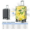 thumbnail image 6 of Haiem Lemon Luggage Cover,Durable, Washable Suitcase Protector With Anti-Scratch Technology - Keep Your Luggage Looking New Medium, 6 of 9