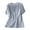 #158-Blue, variant on Short Sleeve Tops for Women Plus Size Solid Color Button Down V Neck Casual Blazer Cardigans with Front Pockets