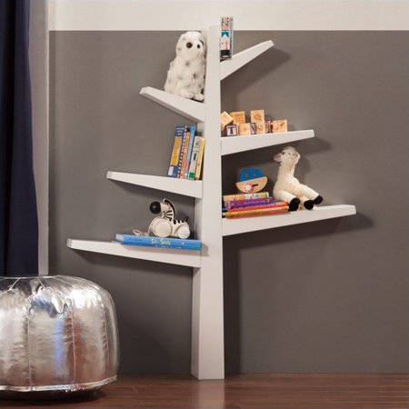 Babyletto Spruce Tree Bookcase in White