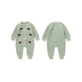 thumbnail image 2 of Michellecmm Baby Girls Boys Sweater Rompers Hedgehog Pattern Buttons Long Sleeve Toddler Fall Bodysuits Jumpsuits, 2 of 9