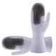 thumbnail image 1 of Injueey 1 par de guantes de limpieza para lavar platos, guante para lavar platos de PVC para fregador doméstico, herramienta de limpieza de cocina, Suministros de limpieza para el hogar gris Injueey HA000467-02B, 1 of 6