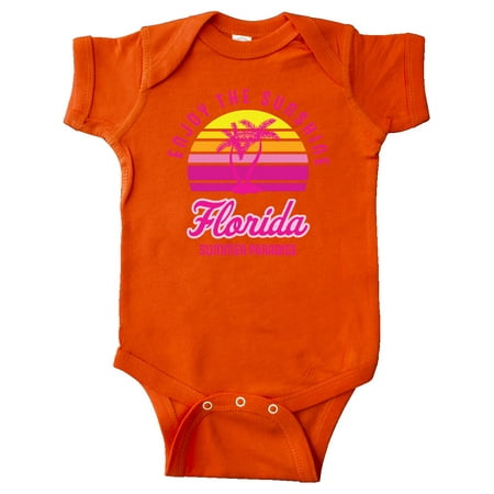 

Inktastic Enjoy The Sunshine Florida Summer Paradise Gift Baby Boy or Baby Girl Bodysuit