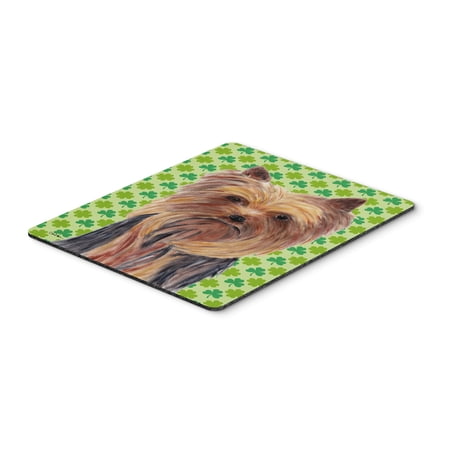 Yorkie St. Patricks Day Shamrock Portrait Mouse Pad Hot Pad or Trivet price history on PriceWatchPro