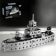 thumbnail image 1 of Modelo de coche de metal para armar, vehículo de ingeniería, juguete para apretar tornillos, bloques de construcción para niños, barco militar, regalo para armar coches, 1 of 6