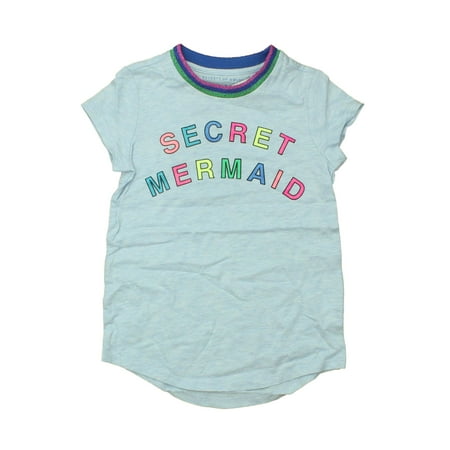 

Pre-owned Rockets Of Awesome Girls Blue | Secret Mermaid T-Shirt size: Little Girl