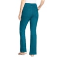 thumbnail image 2 of Woman Within Plus Size Stretch Denim Five-Pocket Bootcut Jeans, 2 of 5