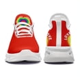 thumbnail image 6 of Coolcustomize Mens Rainbow Pride Running Shoes, Breathable Slip-On Sneakers with Vibrant Rainbow Heart & LOVE Design, Comfortable EVA Sole for Walking, Daily Wear - Perfect Gift for Pride Celebration, 6 of 8