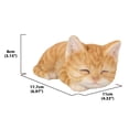 thumbnail image 7 of Hi-Line Gift 7” Orange Tabby Kitten Poly-resin Sleeping Figurines & Knick-Knacks, 7 of 7