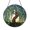 Acrylic 3.5 Inch, variant on Weeping Willow Style Stained Glass Suncatcher, Garden Inspired Window Hanging Decor for Housewarming Gifts