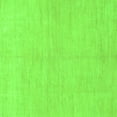 thumbnail image 1 of Ahgly Company Indoor Square Solid Green Modern Area Rugs, 3' Square, 1 of 4
