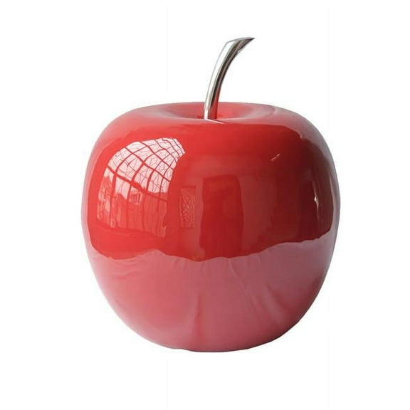 10 x 10 x 11 in. Buffed & Red Extra Large Apple