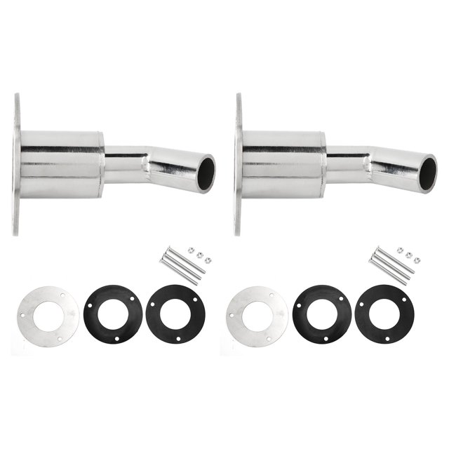 Thru Hull Exhaust Pipe Socket, 22mm Thru Hull Exhaust Skin For Parking Heaters ANGGREK Descripción de la referencia
