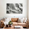 thumbnail image 2 of Elephant Stock Lake Superior I Wall Art - Horizontal Multi Panel Canvas - Living Room Wall Decor - Nature Multi Panel - Gray And Black Decor By Gordon Semmens - 57" x 36", 2 of 8