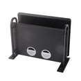 thumbnail image 3 of Estante flotante de pared de doble capa para TV, enrutador, DVD, cable y hogar., 3 of 14