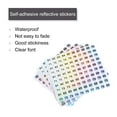 thumbnail image 3 of Laser Number Stickers, Number 61 to 80 Round Self Adhesive Reflective Sticker for Inventory, Storage Organizing, 10 Sheets(1000pcs), 3 of 6