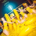 thumbnail image 4 of 6 Pcs Bachelorette Party Inflatable Bananas, Includes 70 Inch & 23 Inch Balloons, Indoor Outdoor Decorations for Girls Night, 4 of 6