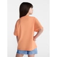 thumbnail image 3 of Weekend Academy Girls Graphic Cotton Tee with Short Sleeves, Sizes 4-18, 3 of 5