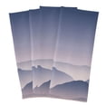 thumbnail image 2 of Dusk Landscape Kitchen Towels Set of 4 Tea Towels for Kitchen Decorative Waffle Dishcloths 28x18in, 2 of 7