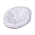 thumbnail image 3 of Cojín para silla hamaca, cojín para columpio, cojín lavable para porche, patio y columpios. Blanco, 3 of 9