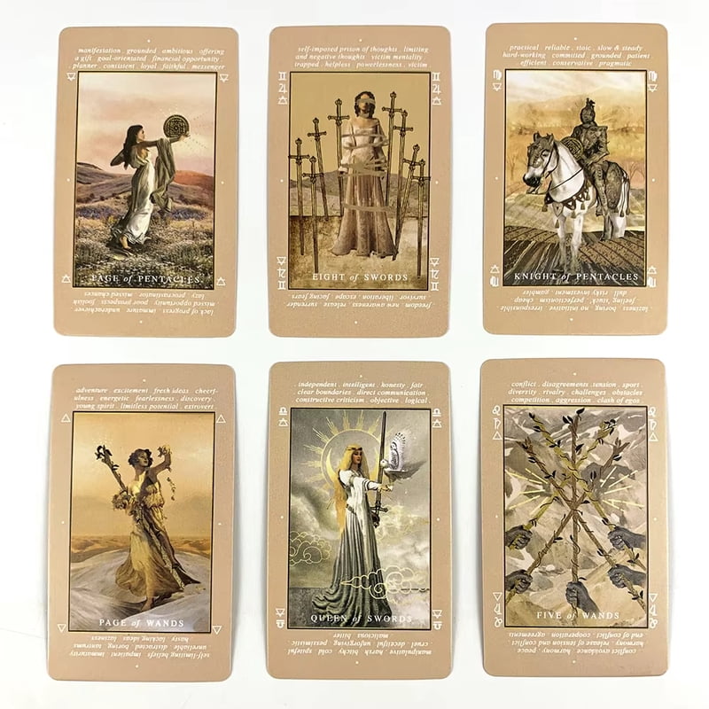 Lucid Dreams Beginners Tarot Decks New High Quality Board Games For Fate Divination Party Card Games Tarot Gift