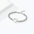 thumbnail image 4 of Pet Cremation Urn Bracelet for Ashes for Women Dog Cat Paw Urn Bangle Heart Cremation Jewelry Keepsake Memorial Urn Jewelry, 4 of 7