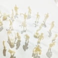 thumbnail image 4 of Ana 27PC White Model Railway Train Worker People Figures HO OO Gauge 20mm Plastic for Diorama Layout Scenes 1:87 Scale, 4 of 5