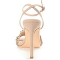 thumbnail image 2 of Journee Collection Womens Arlette Embellished Faux Leather Heels, 2 of 3