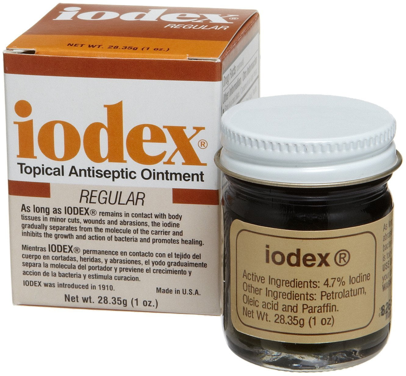 Iodex Regular Topical Antiseptic Ointment, 28.35 g