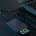 thumbnail image 2 of Lector de tarjetas portátil Usb 3,1 Gen 2 Lector de tarjetas tipo B Adaptador de tarjeta de memoria Feliz Sencillez, 2 of 5