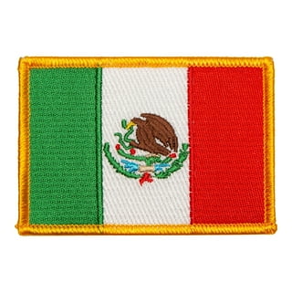 Mexican Map Mexico Flag Sew on Patch -  Israel