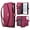 Hotpink, variant on for Samsung Galaxy S26 Plus Case Crossbody Wallet Detachable Magnetic Case: Cover with Card Holder and Zipper Pocket, Detachable Shoulder & Wrist Strap Secure RFID Blocking Protection,White
