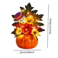 thumbnail image 7 of Mornei Halloween Pumpkin Halloween Decor Decorative Photo Props Fake Pumpkins Model for D, 7 of 7