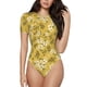 thumbnail image 1 of Balery Flower Body de cuello redondo de manga corta para mujer Tops de manga corta Tops básicos-Large, 1 of 7