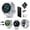Silver, variant on Garmin Fenix 8 43MM AMOLED Sapphire Multisport GPS Smartwatch Silver with Whitestone Silicone Band Charging Bundle