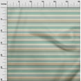 thumbnail image 2 of oneOone Silk Tabby Fabric Horizontal Stripe Printed Craft Fabric BTY 42 Inch Wide, 2 of 4