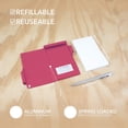 thumbnail image 2 of Metal Flip Note Case With Pen & 3 Pack Refill, Raspberry Hummingbird, 2 of 8