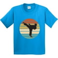 thumbnail image 3 of Inktastic Karate Martial Arts Silhouette Youth T-Shirt, 3 of 5