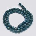 thumbnail image 2 of Round Natural Apatite Beads Strands Grade AB+ 6mm Hole: 1mm about 64pcs/strand 15.7 inch DIY, 2 of 2