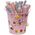thumbnail image 1 of Portalápices ZHAOCHENG Hierro Rosa Creativo Gran Capacidad Con Pegatinas Empuñadura Resistente Duradero Para Niños Estudiantes, 1 of 5