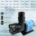 thumbnail image 3 of CONQUERALL DC 36V 5200GPH 130W DC Variable Frequency Pond Pump for Submersible and Inline Running, 3 of 7