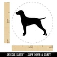 thumbnail image 2 of Hungarian Vizsla Dog Solid Self-Inking Rubber Stamp Ink Stamper - Orange Ink - Mini 1/2 Inch, 2 of 7