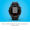 thumbnail image 6 of Garmin fēnix 7S Pro Sapphire Solar, Multisport GPS Smartwatch, Built-in Flashlight, Solar Charging Capability, Black, 6 of 6