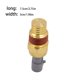 thumbnail image 4 of Riwesomey Sensor de presión Maquinaria de construcción Artesanía Aleación de aluminio Suministros reemplazados Dispositivo de detección Montaje Vehículos, repuestos y accesorios Mis Riwesomey VI016309-00, 4 of 6