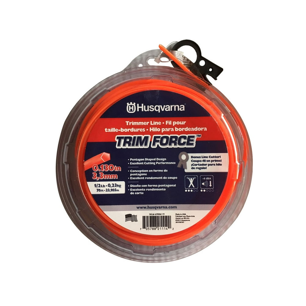 Husqvarna 639006119 Trim Force String Trimmer Line Spool 76' Walmart
