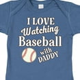 thumbnail image 4 of Inktastic Daddy Baseball Grandson Boys or Girls Baby Bodysuit, 4 of 5