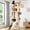 Beige, variant on 77 Inch Cat Tree for Large Cats, Multi-Level Cat Tree with 2 Condos, Stable Cat Tree for 2-3 Cats, Reinforced Base, Skin-Friendly Plush, Sisal Scratching Posts, S77E, Beige