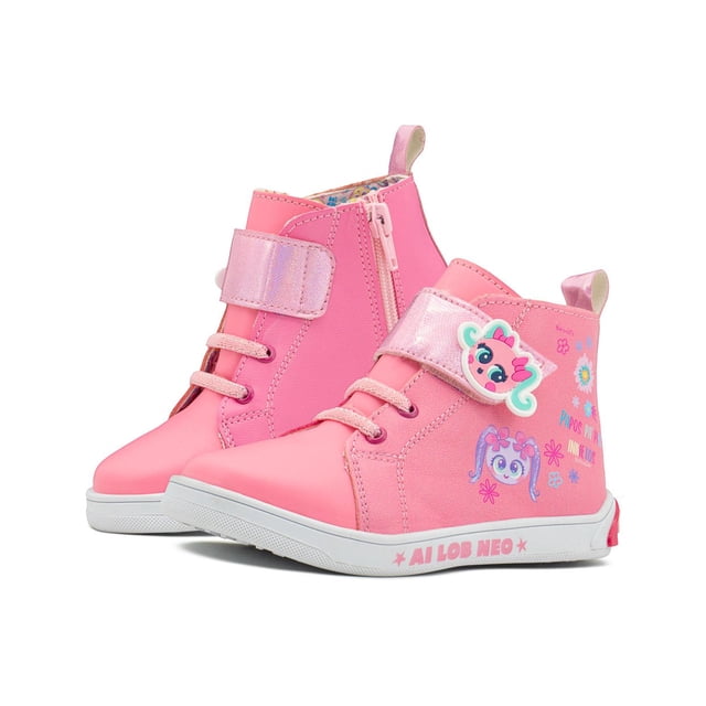 Bota Distroller Niña Rosa Antiderrapante Casuales 12-17 rosa 15.5