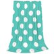 thumbnail image 2 of Fotbe Teal Turquoise And White Polka Dot Manta de Franela Acolchonada con Estampado, Súper Suave y Esponjosa, Extra Grande para Sofá, Cama, Uso Todo el Año-80"x60", 2 of 7