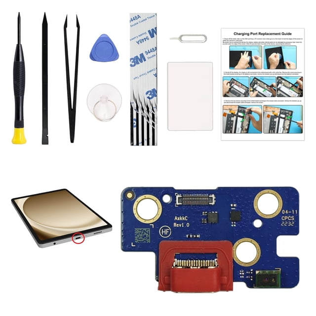 Kit de Puerto de Carga GREEN FUSION para Galaxy Tab A8 10.5 2021
