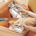 thumbnail image 6 of 2L Hot Water Bottle with Soft Velvet Cover PVC Hot Water Bag for Pain Relief Long-Lasting Warmth White and Silver Christmas Tree Decorations, 6 of 8